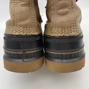 Sorel Snow Boots Polar Kaufman Steel Shank Wool Lined Tan Black Mens Size 8 Sorel Boots Mens 9 Kaufman Winter Lined Made in USA Snow  main image 4